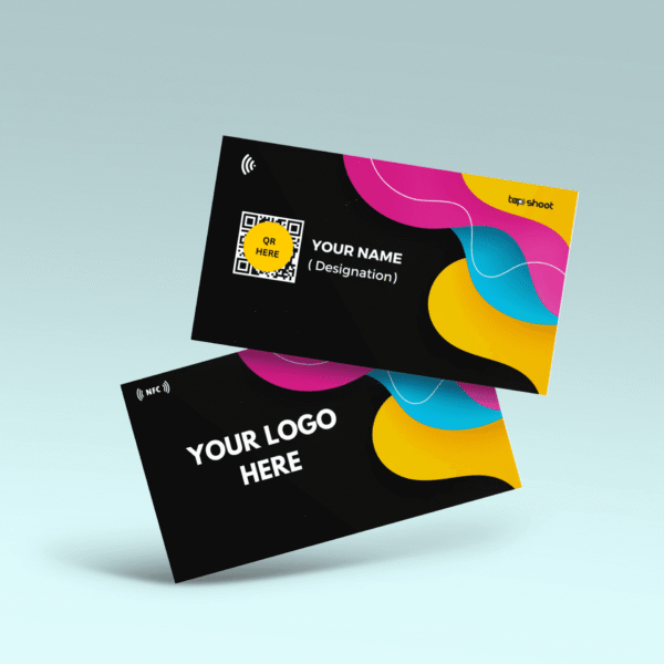 NFC Business Card - Black Glamour