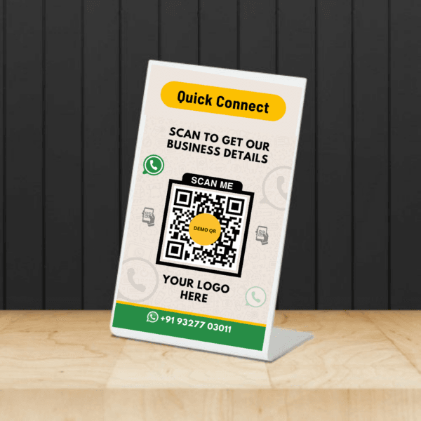 Whatsapp QR Standee