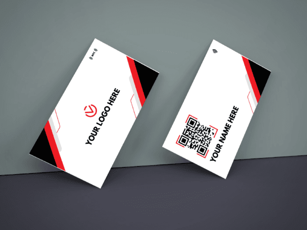 NFC Business Card – Cross Junction Red - Image 3