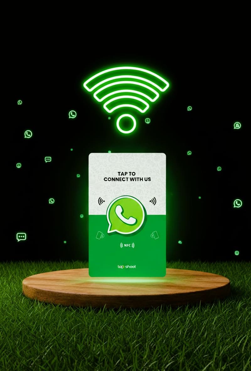 WhatsApp NFC Card | Instant Lead Capture Card | NFC with QR Code - Image 4