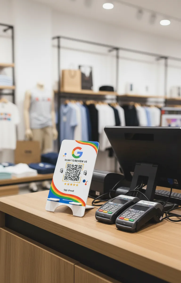Google Review QR Standee to get Google Reviews Quicky | Best for all Shop Counters - Image 3
