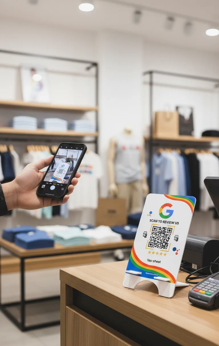Google Review QR Standee to get Google Reviews Quicky | Best for all Shop Counters - Image 2