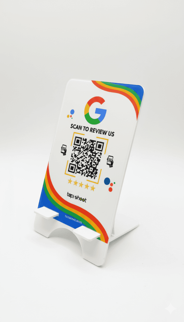 Google Review QR Standee to get Google Reviews Quicky | Best for all Shop Counters