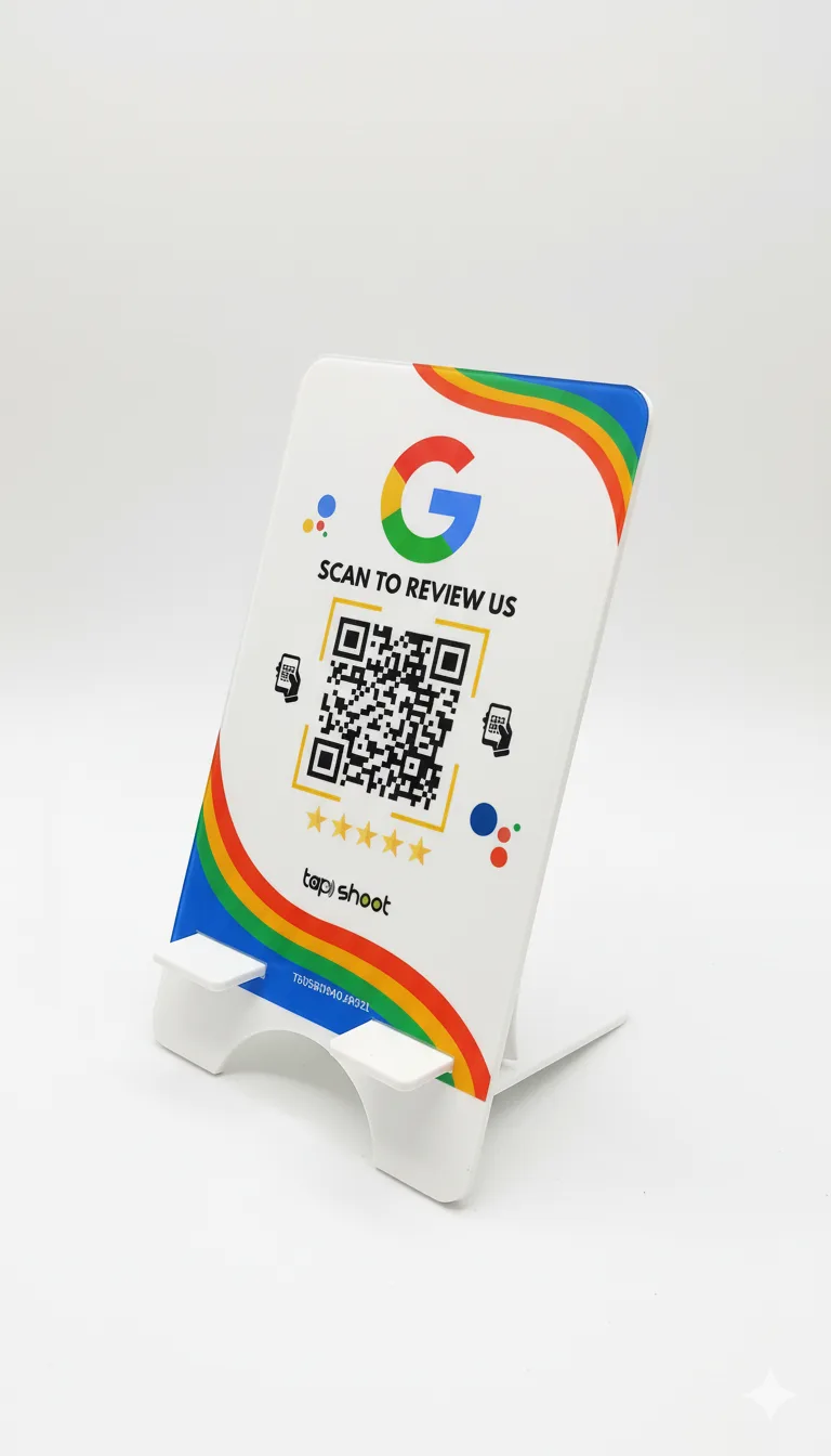 Google Review QR Standee to get Google Reviews Quicky | Best for all Shop Counters